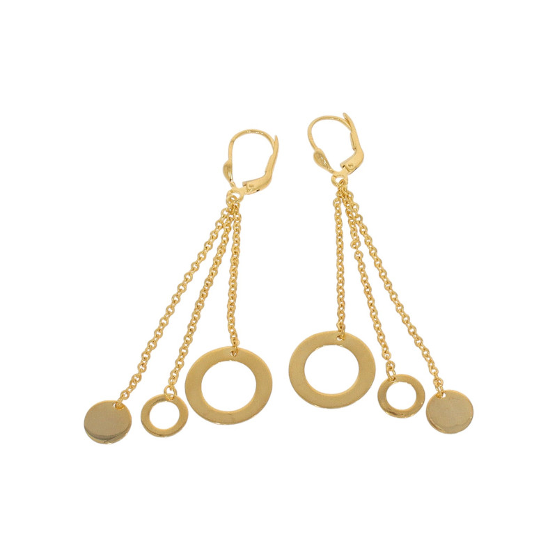 Cercei, Aur Galben, 14 k, 3.92 gr, Cod Produs: 602504 - Tezaurshop.ro