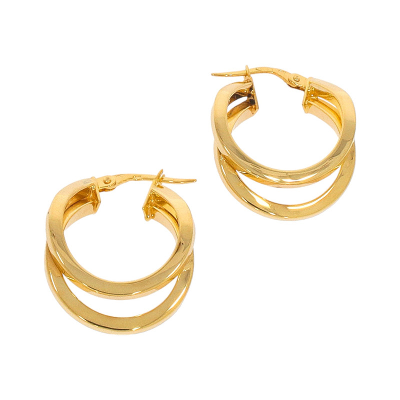 Cercei, Aur Galben, 14 k, 4 gr, Cod Produs: 602593 - Tezaurshop.ro