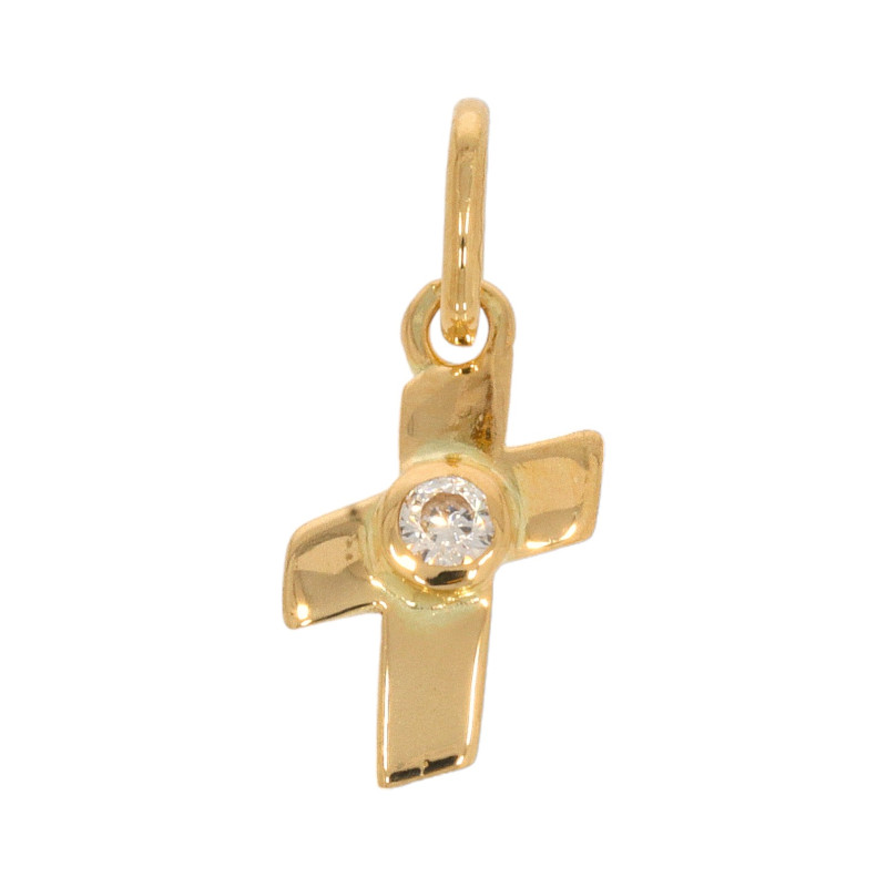 Cruce, Aur Galben, 14 k, 0.65 gr, Cod Produs: 602799 - Tezaurshop.ro