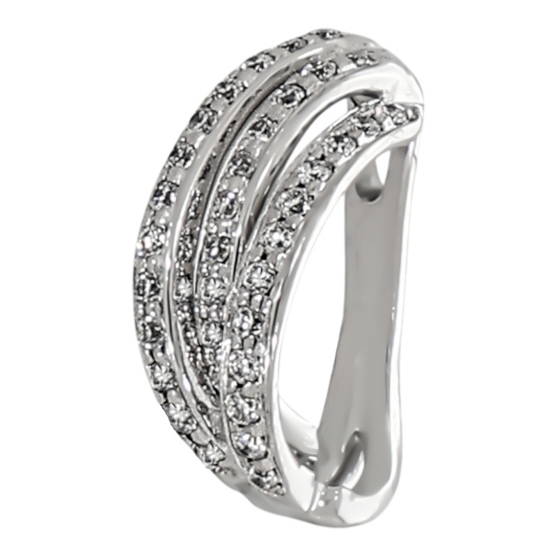 Pandantiv, Aur Alb, 18 k, 0.91 gr, cu Diamante, Cod Produs: 604140
