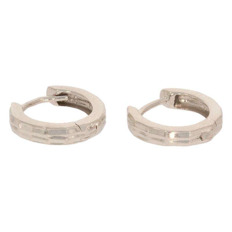 Cercei, Aur Alb, 14 k, 1.18 gr, Cod Produs: 605101 - Tezaurshop.ro