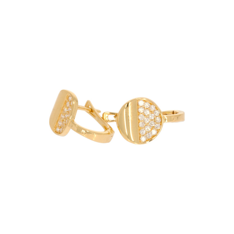 Cercei, Aur Galben, 14 k, 2.21 gr, Cod Produs: 606346 - Tezaurshop.ro