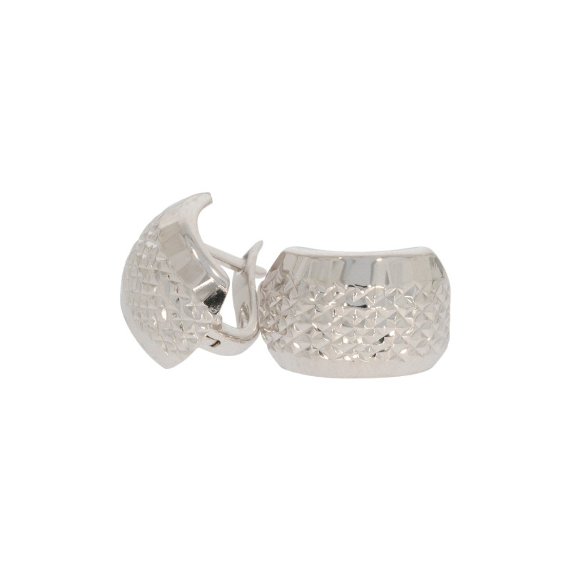 Cercei, Aur Alb, 14 k, 2.22 gr, Cod Produs: 606586 - Tezaurshop.ro