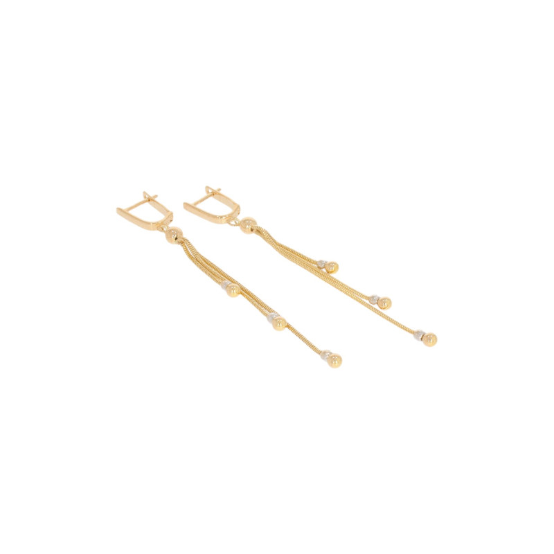 Cercei, Aur Mix, 14 k, 3.1 gr, Cod Produs: 607813 - Tezaurshop.ro