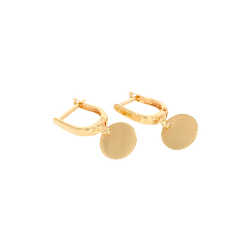 Cercei, Aur Galben, 14 k, 1.53 gr, Cod Produs: 607865 - Tezaurshop.ro