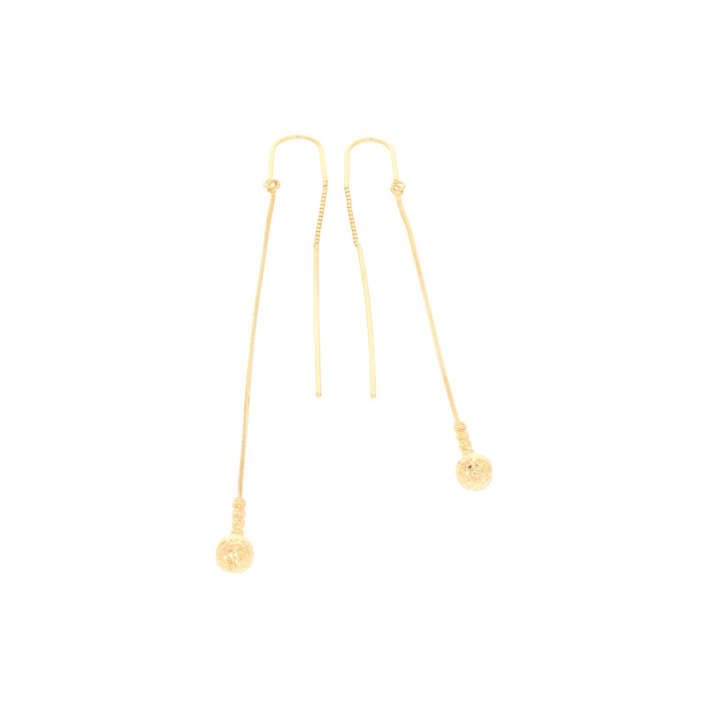 Cercei, Aur Galben, 14 k, 1.87 gr, Cod Produs: 608373 - Tezaurshop.ro
