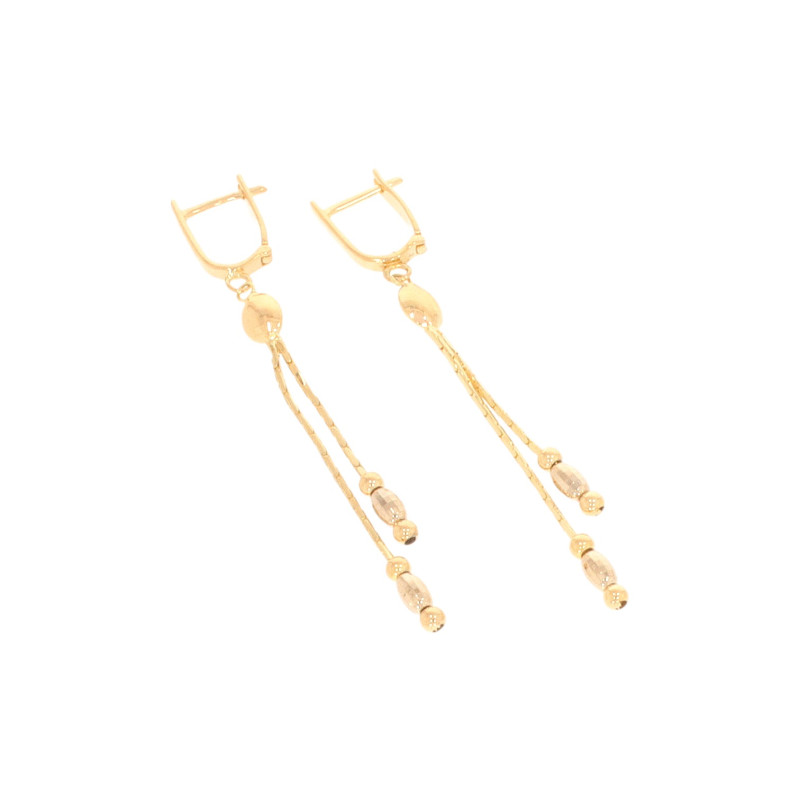 Cercei, Aur Galben, 14 k, 3.19 gr, Cod Produs: 609712 - Tezaurshop.ro