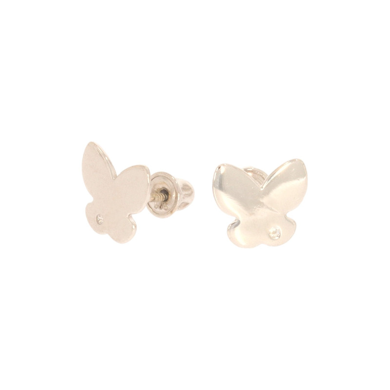 Cercei, Aur Alb, 14 k, 0.51 gr, Cod Produs: 610695 - Tezaurshop.ro