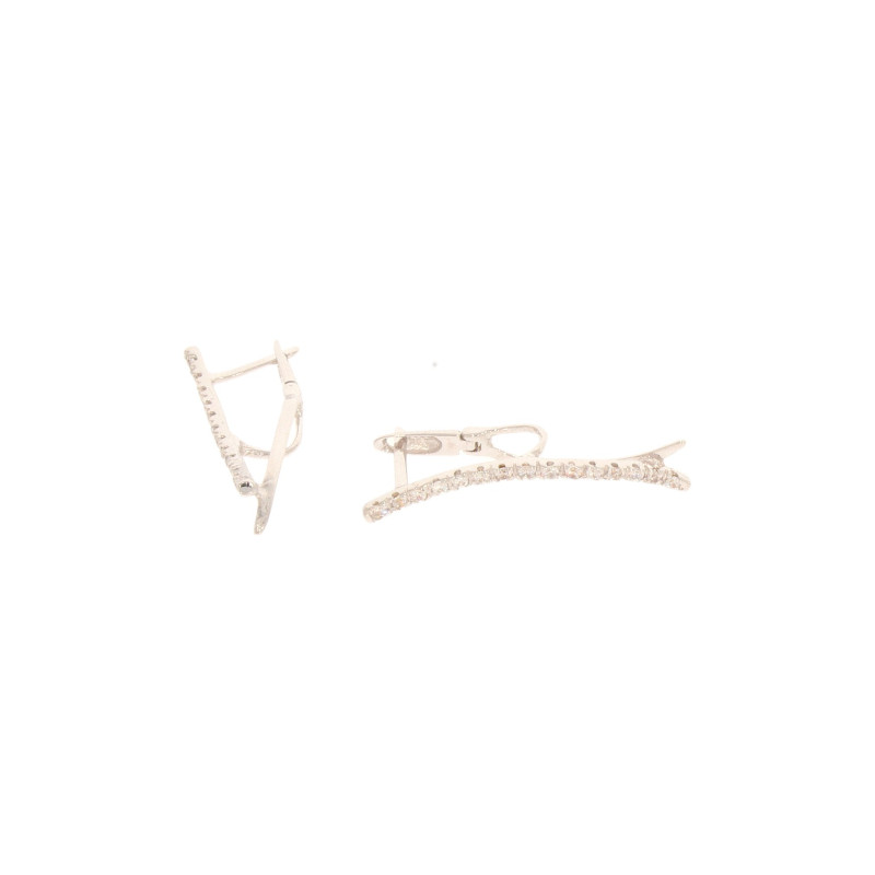 Cercei, Aur Alb, 14 k, 5.03 gr, Cod Produs: 610714 - Tezaurshop.ro