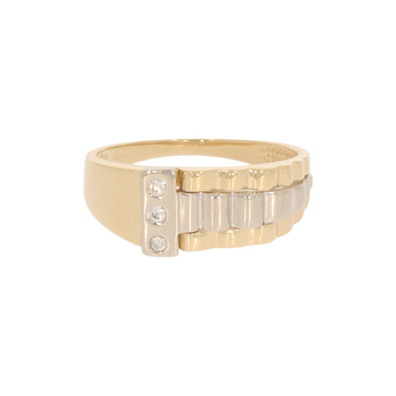 Inel Dama, Aur Mix, 14 k, 4.9 gr, Cod Produs: 610864 - Tezaurshop.ro