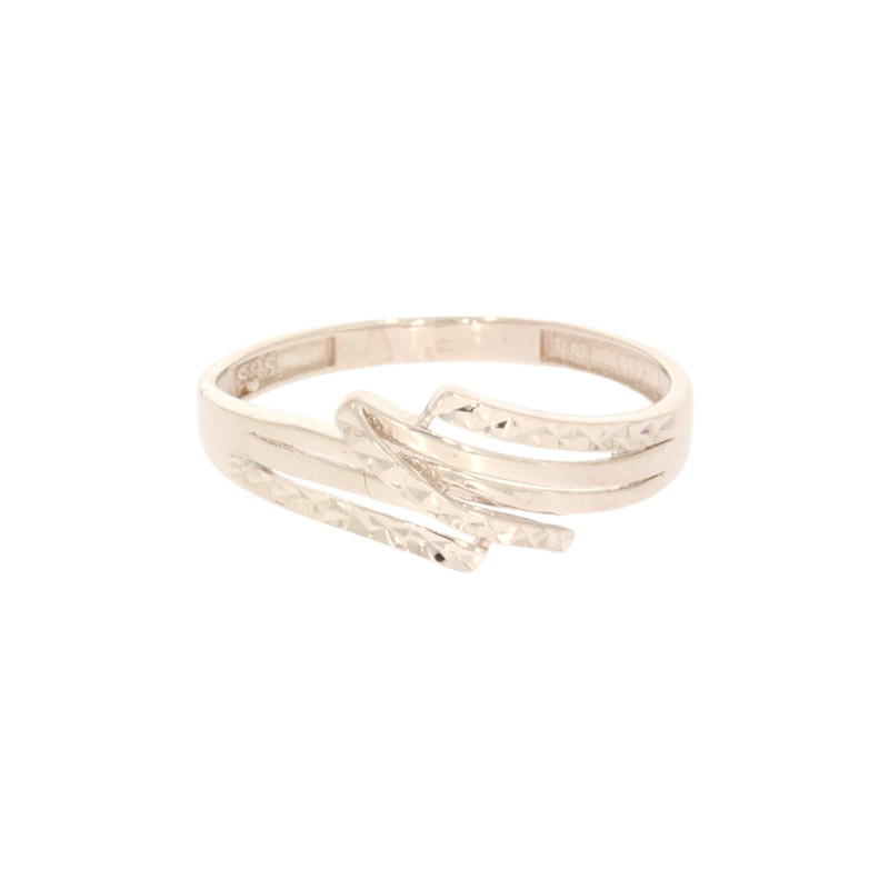 Inel Dama, Aur Alb, 14 k, 1.62 gr, Cod Produs: 611090 - Tezaurshop.ro