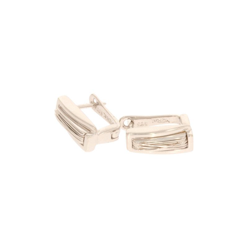 Cercei, Aur Alb, 14 k, 4.73 gr, Cod Produs: 611197 - Tezaurshop.ro