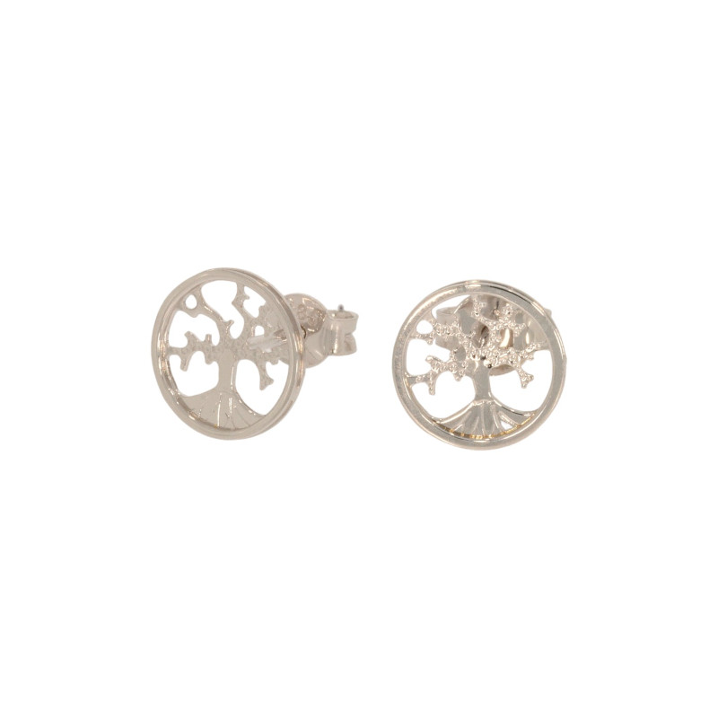 Cercei, Aur Alb, 14 k, 1.2 gr, Cod Produs: 611254 - Tezaurshop.ro