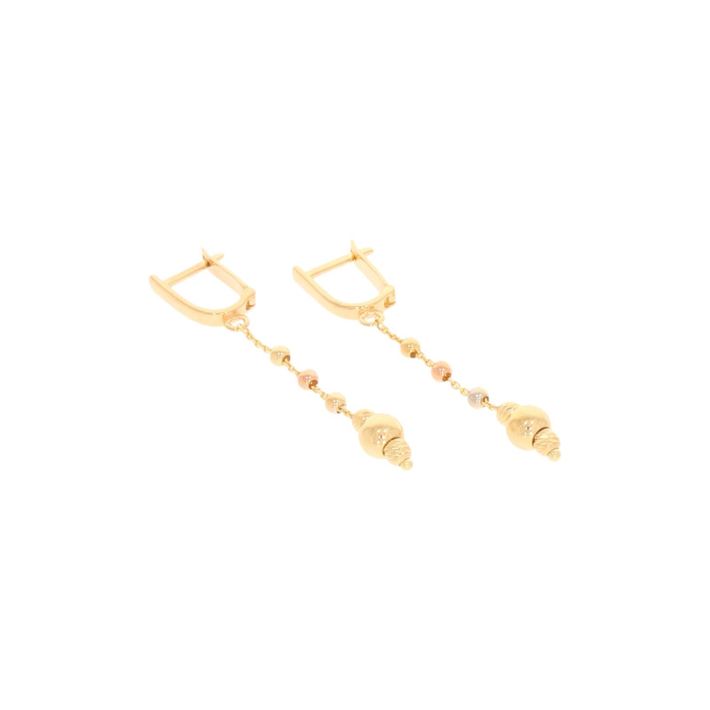 Cercei, Aur Mix, 14 k, 2.44 gr, Cod Produs: 611272 - Tezaurshop.ro