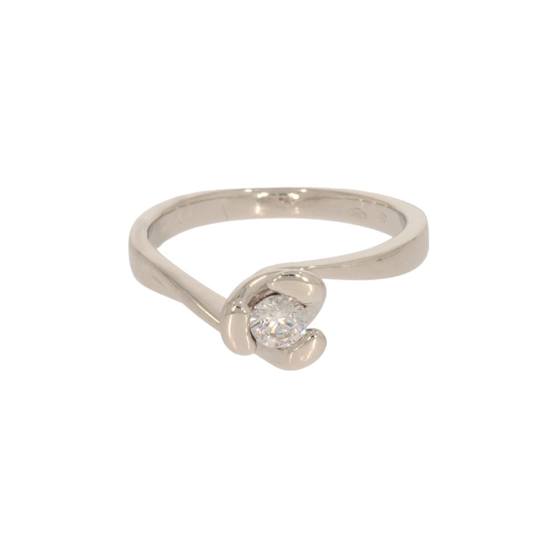 Inel Dama, Aur Alb, 14 k, 3.42 gr, Cod Produs: 611277 - Tezaurshop.ro