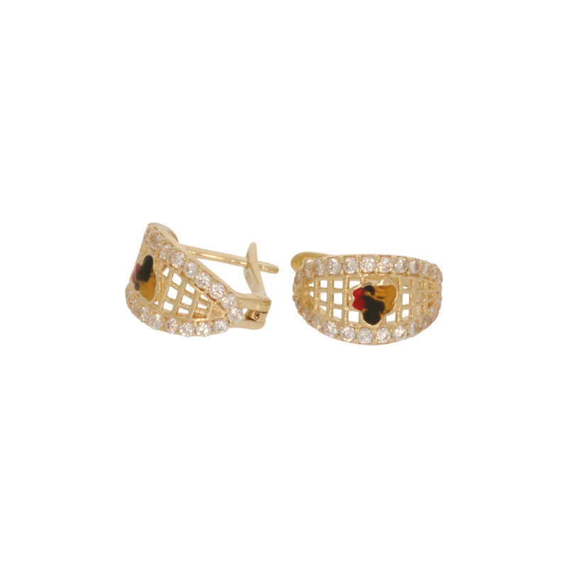 Cercei, Aur Galben, 14 k, 2.21 gr, Cod Produs: 611387 - Tezaurshop.ro