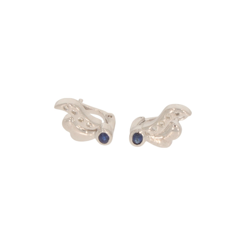 Cercei, Aur Alb, 14 k, 4.03 gr, Cod Produs: 611388 - Tezaurshop.ro