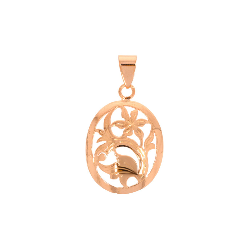 Pandantiv, Aur Roz, 14 k, 1.26 gr, Cod Produs: 611579 - Tezaurshop.ro