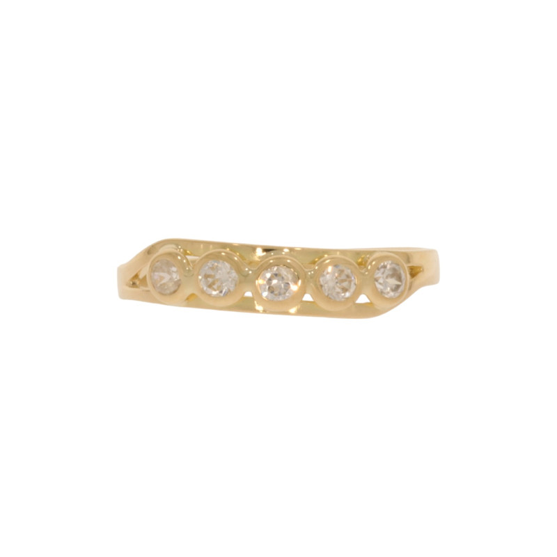 Inel Dama, Aur Galben, 18 k, 1.86 gr, Cod Produs: 611650 - Tezaurshop.ro