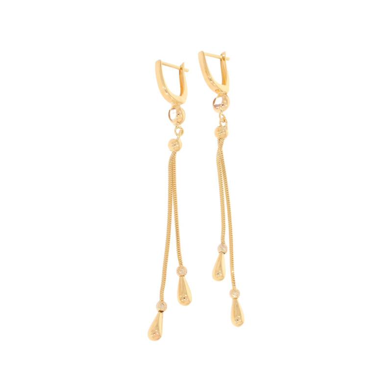 Cercei, Aur Galben, 14 k, 4.79 gr, Cod Produs: 612649 - Tezaurshop.ro