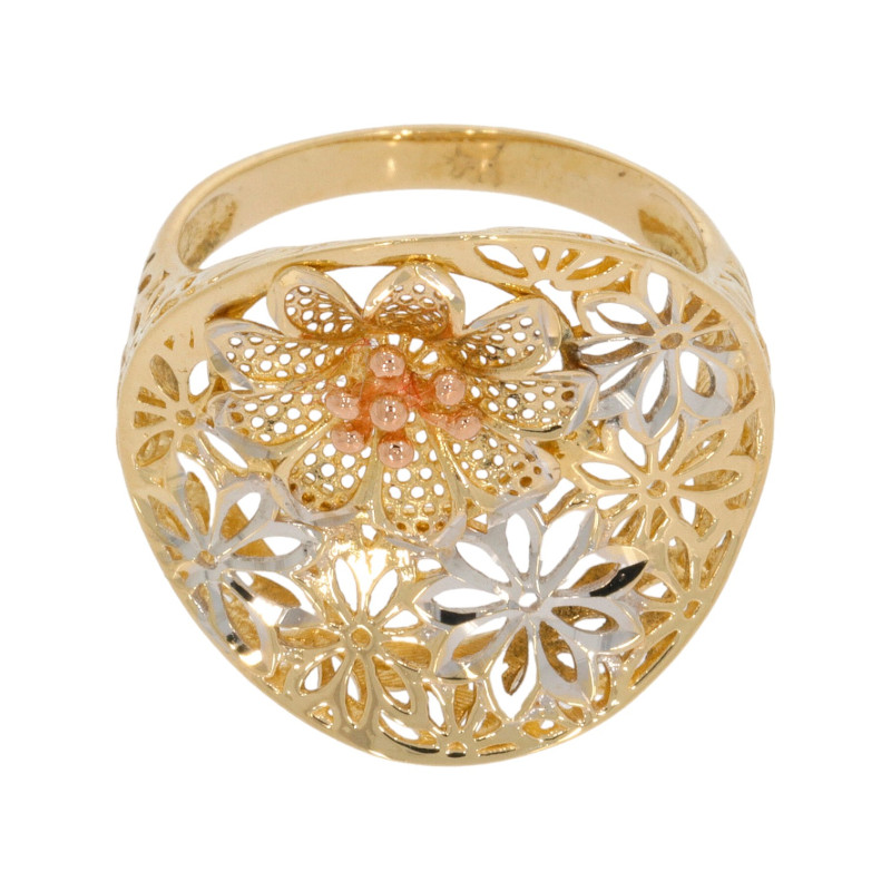 Inel Dama, Aur Mix, 14 k, 4.17 gr, Cod Produs: 612881 - Tezaurshop.ro