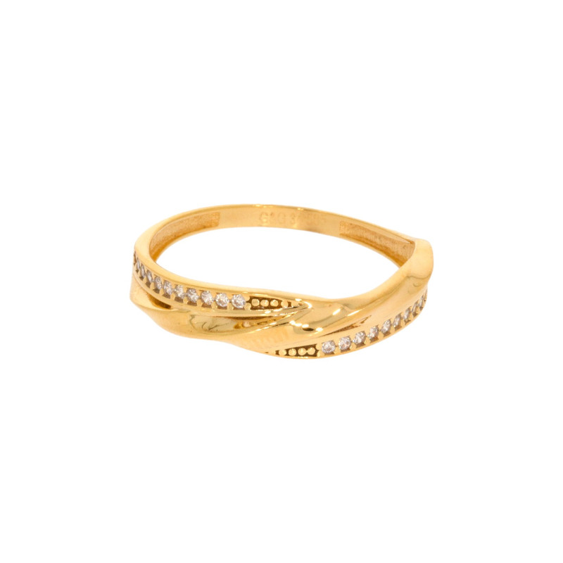 Inel Dama, Aur Galben, 14 k, 1.75 gr, Cod Produs: 613317 - Tezaurshop.ro