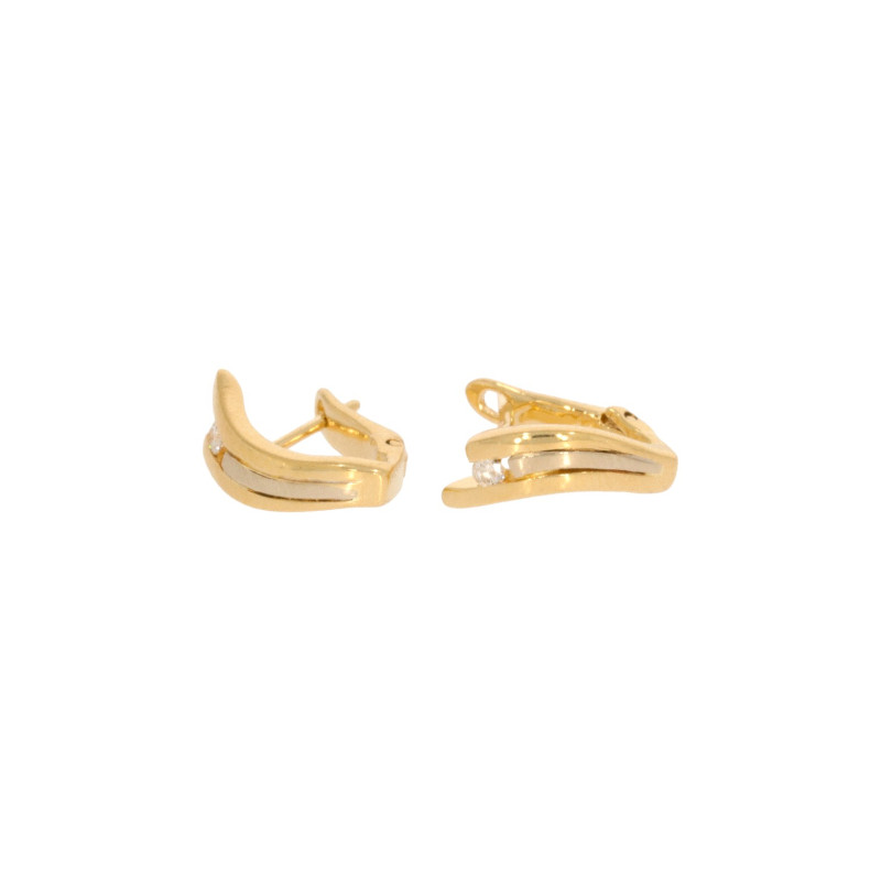 Cercei, Aur Mix, 14 k, 3.15 gr, Cod Produs: 613376 - Tezaurshop.ro