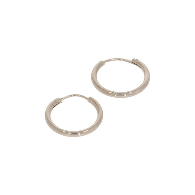 Cercei, Aur Alb, 14 k, 1.15 gr, Cod Produs: 613665 - Tezaurshop.ro