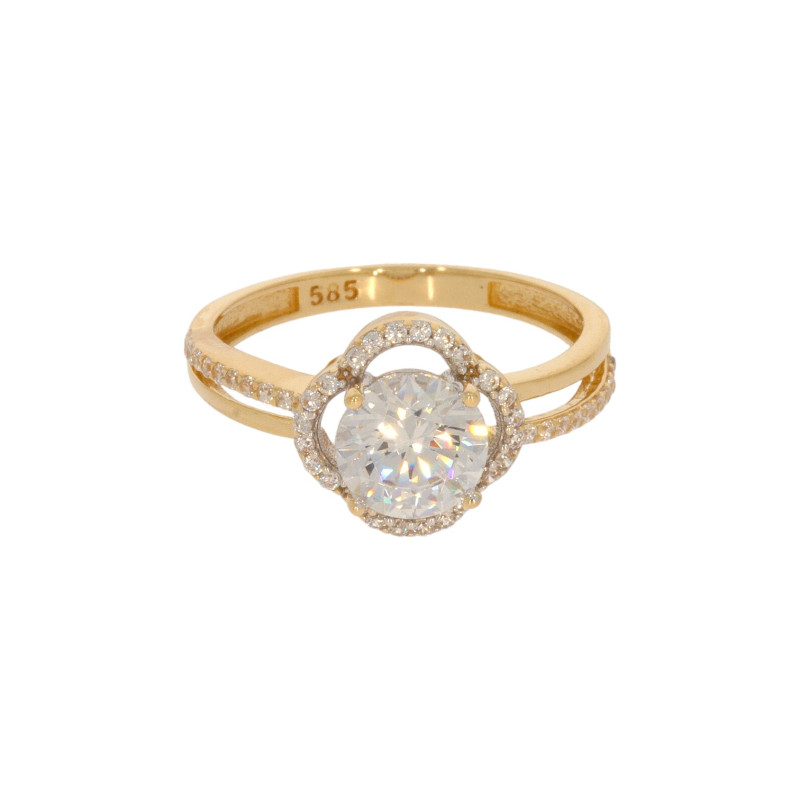 Inel Dama, Aur Galben, 14 k, 2.59 gr, Cod Produs: 614178 - Tezaurshop.ro