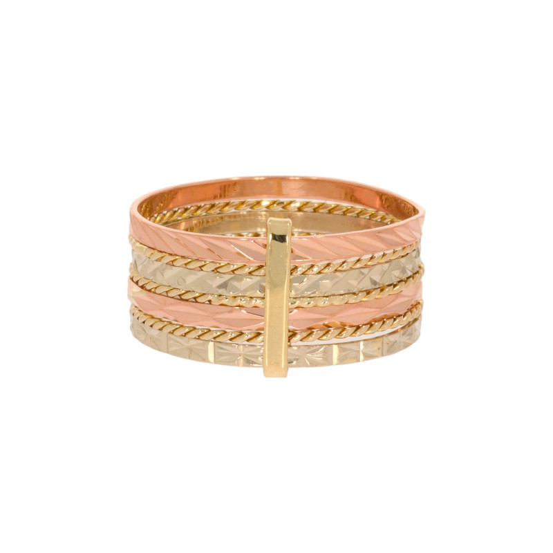 Inel Dama, Aur Mix, 14 k, 3.02 gr, Cod Produs: 614321 - Tezaurshop.ro