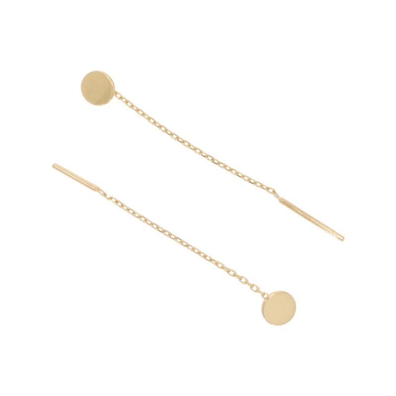 Cercei, Aur Galben, 14 k, 1.34 gr, Cod Produs: 614411 - Tezaurshop.ro
