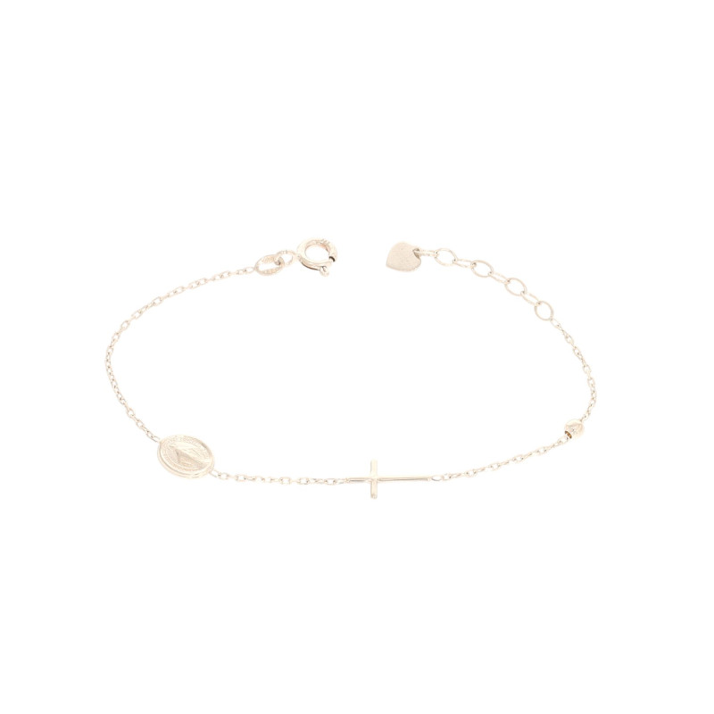 Bratara, Aur Alb, 14 k, 1.13 gr, Cod Produs: 614436 - Tezaurshop.ro