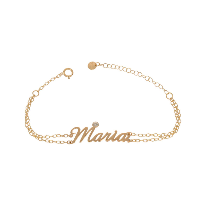 Bratara, Aur Galben, 18 k, 2.61 gr, cu Diamante, Cod Produs: 614873 - Tezaurshop.ro