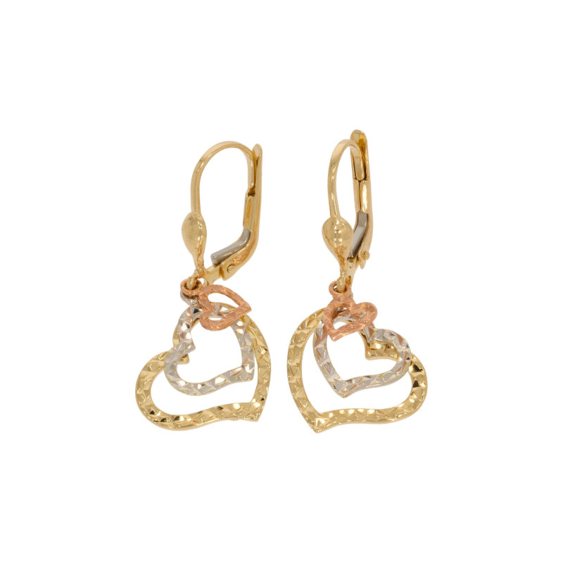 Cercei, Aur Mix, 14 k, 2.68 gr, Cod Produs: 615416 - Tezaurshop.ro