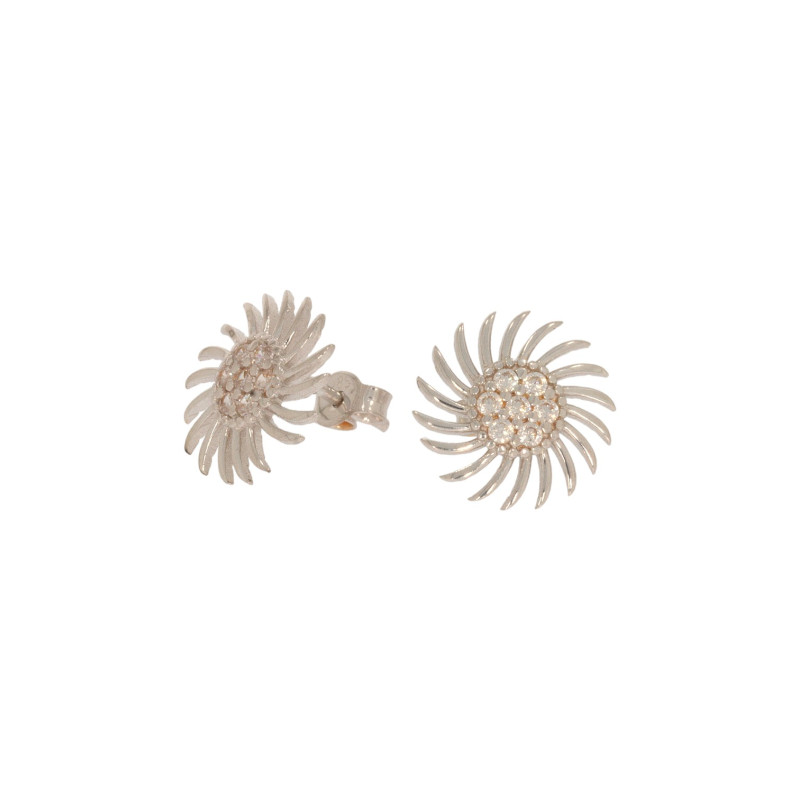 Cercei, Aur Alb, 14 k, 1.66 gr, Cod Produs: 615457 - Tezaurshop.ro