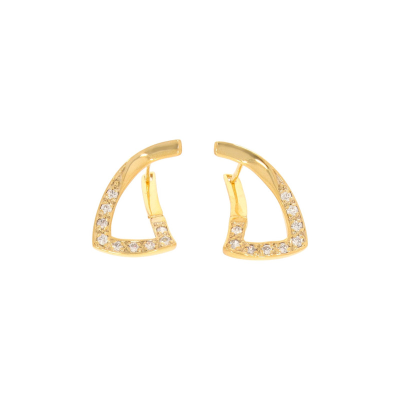 Cercei, Aur Galben, 14 k, 4 gr, Cod Produs: 615700 - Tezaurshop.ro