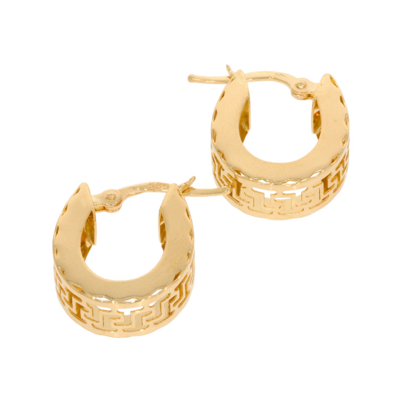 Cercei, Aur Galben, 14 k, 2.74 gr, Cod Produs: 615902 - Tezaurshop.ro
