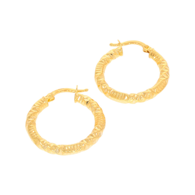 Cercei, Aur Galben, 18 k, 1.95 gr, Cod Produs: 615947 - Tezaurshop.ro