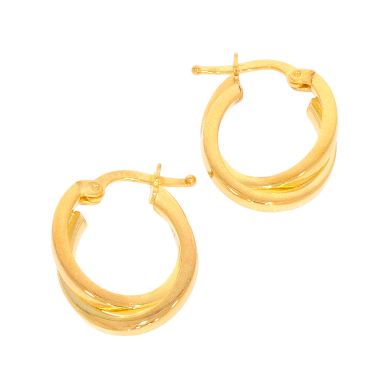 Cercei, Aur Galben, 14 k, 2.05 gr, Cod Produs: 615962 - Tezaurshop.ro