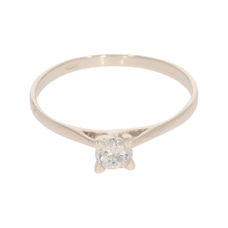 Inel Dama, Aur Alb, 14 k, 0.96 gr, Cod Produs: 616102 - Tezaurshop.ro