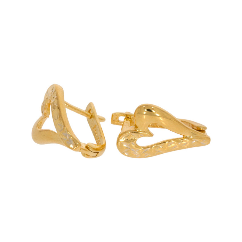 Cercei, Aur Galben, 14 k, 2.59 gr, Cod Produs: 616109 - Tezaurshop.ro