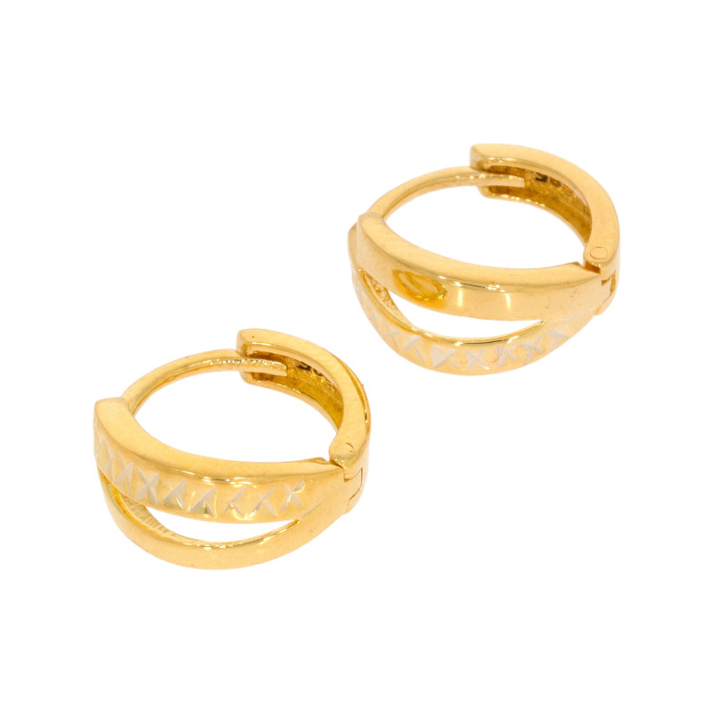 Cercei, Aur Galben, 14 k, 2.41 gr, Cod Produs: 616137 - Tezaurshop.ro