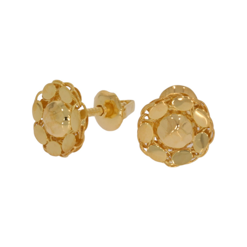 Cercei, Aur Galben, 18 k, 1.23 gr, Cod Produs: 617527 - Tezaurshop.ro