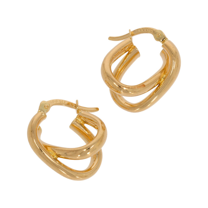 Cercei, Aur Galben, 14 k, 2.02 gr, Cod Produs: 617592 - Tezaurshop.ro