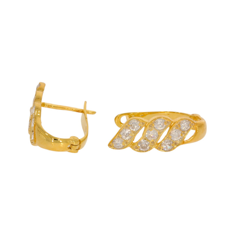 Cercei, Aur Galben, 14 k, 2.94 gr, Cod Produs: 617958 - Tezaurshop.ro