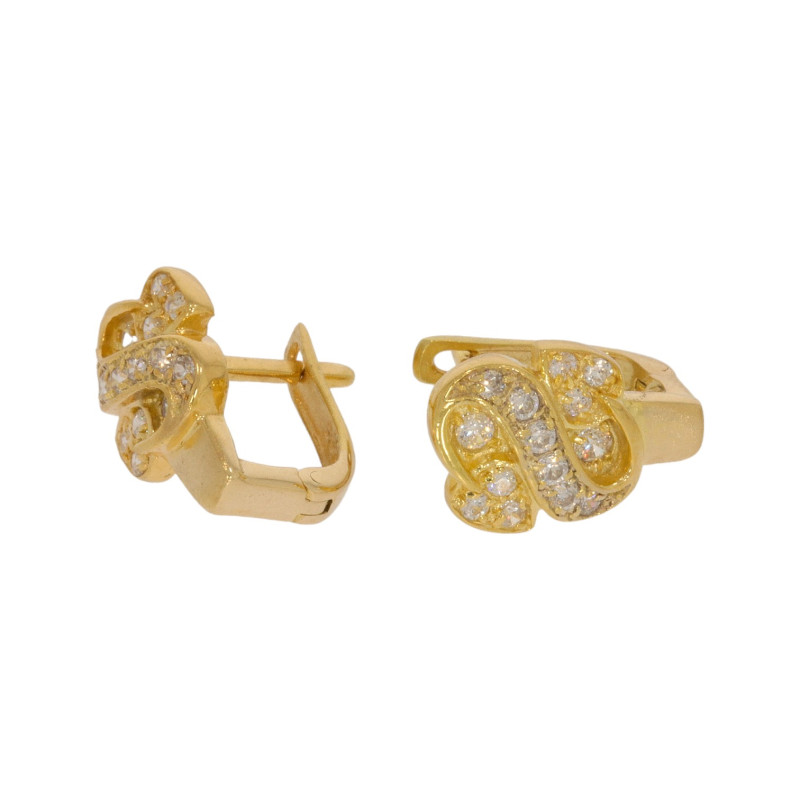 Cercei, Aur Galben, 14 k, 4.21 gr, Cod Produs: 618589 - Tezaurshop.ro