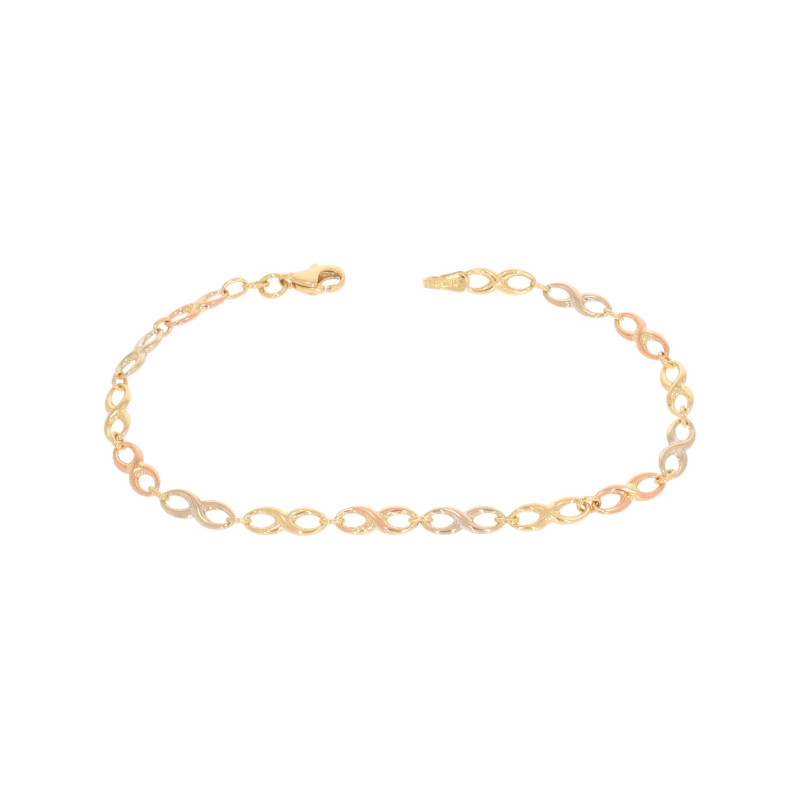 Bratara, Aur Mix, 14 k, 2.67 gr, Cod Produs: 618951 - Tezaurshop.ro
