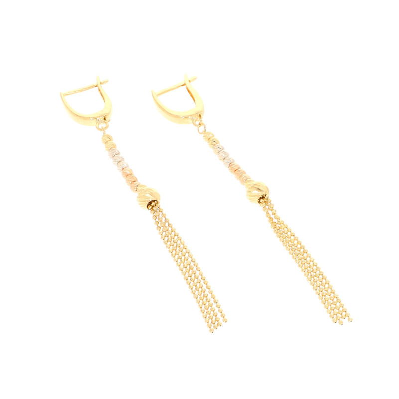 Cercei, Aur Galben, 14 k, 3.15 gr, Cod Produs: 618973 - Tezaurshop.ro
