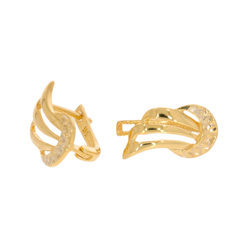 Cercei, Aur Galben, 14 k, 2.5 gr, Cod Produs: 619683 - Tezaurshop.ro