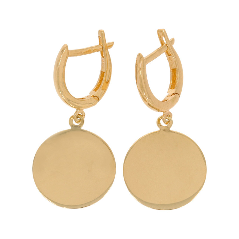 Cercei, Aur Galben, 14 k, 3.85 gr, Cod Produs: 619762 - Tezaurshop.ro